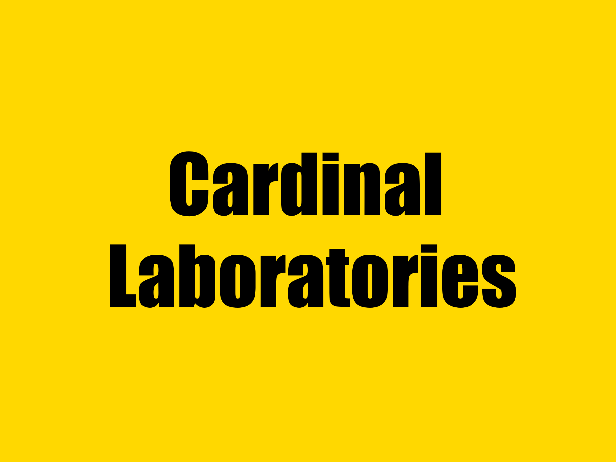 Кардинални лаборатории