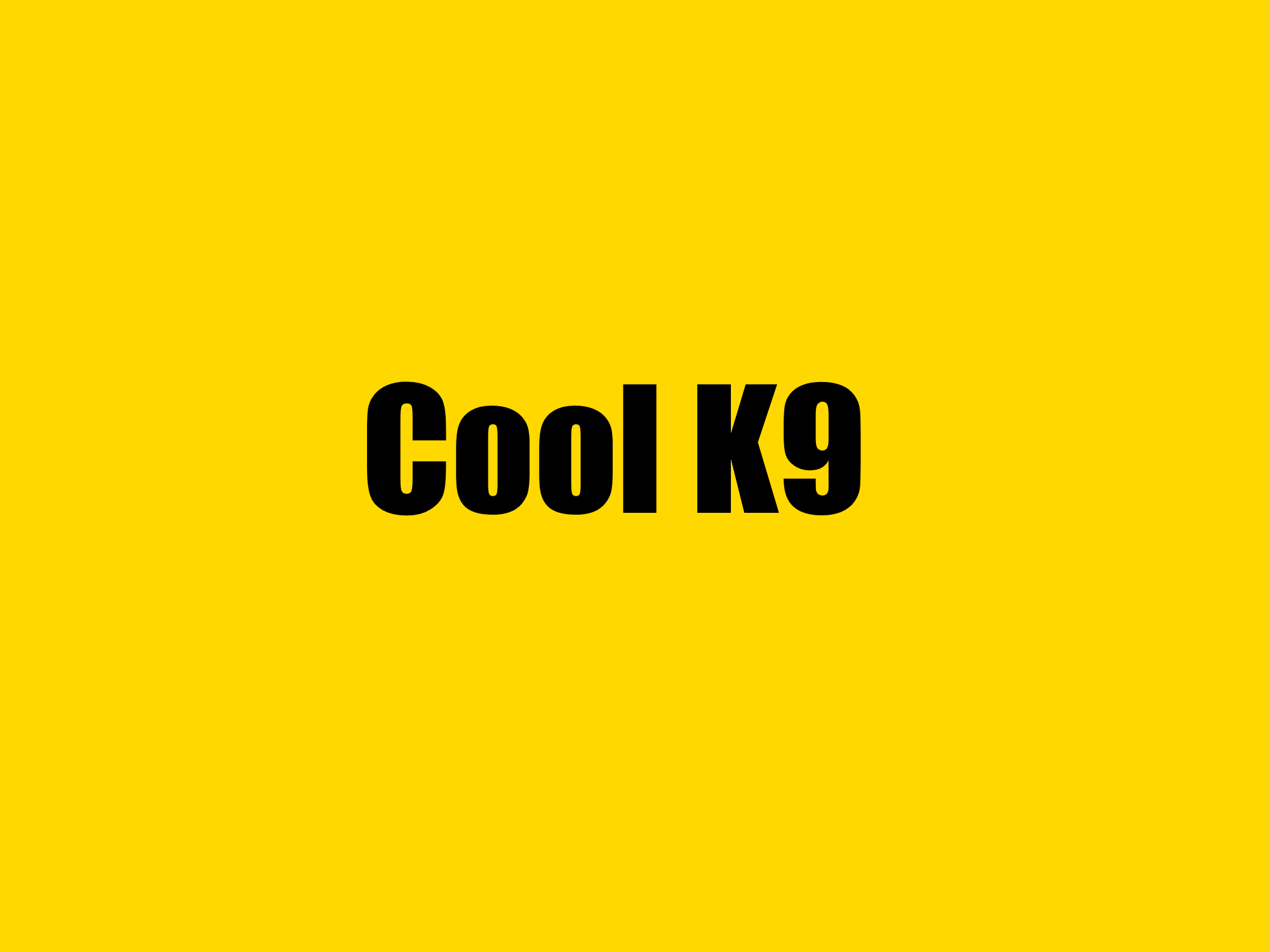 Cool K9