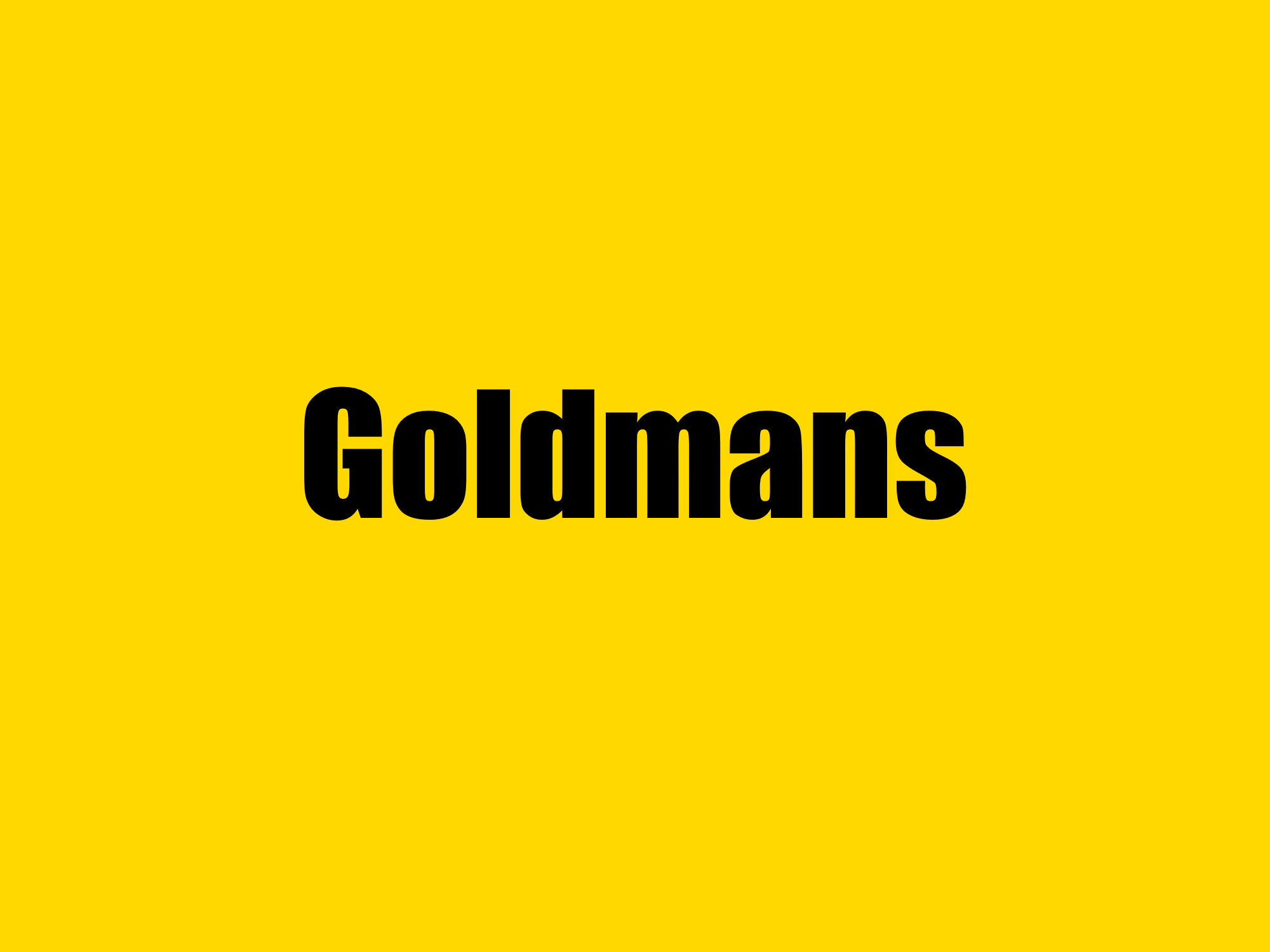 Goldmans